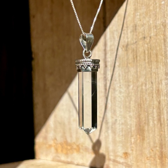 Crystal Point Necklace - Picture 5 of 16